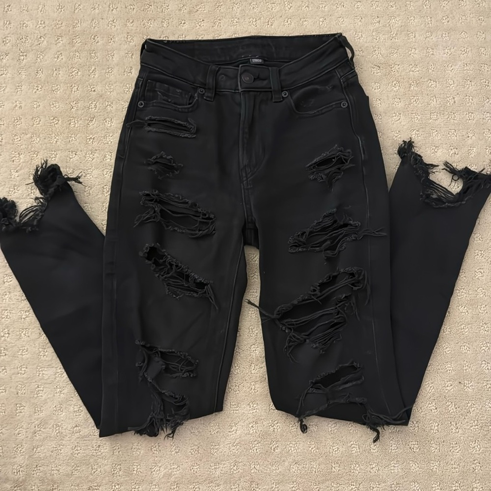 AMERICAN EAGLE striged jeans